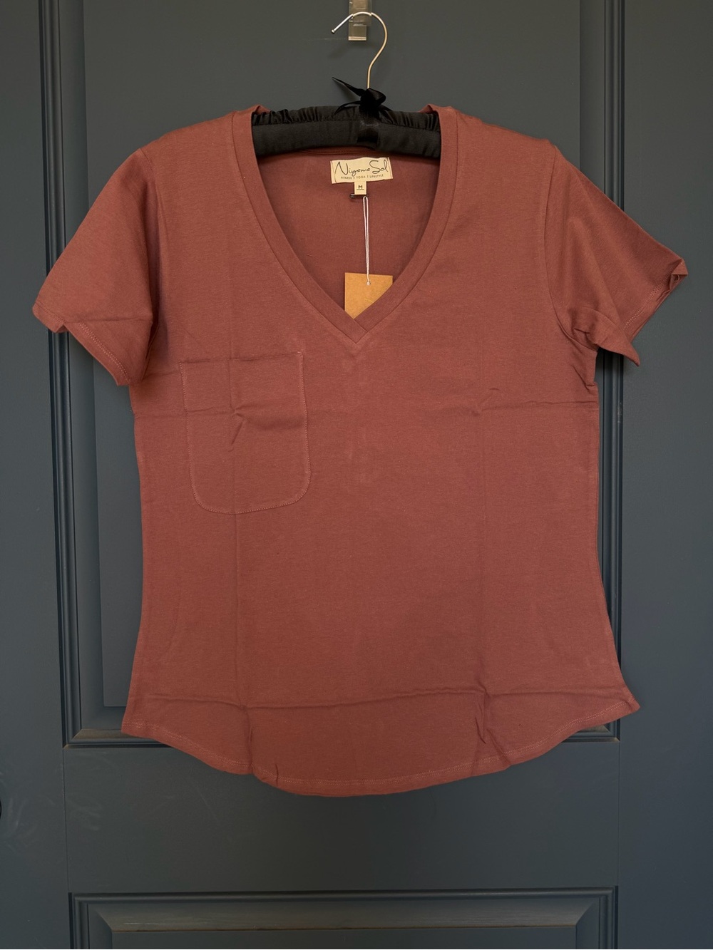 Niyama Sol Women’s Mauve Yoga Tshirt NWT Size Medium